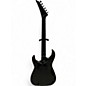 Used Jackson JS34Q Dinky Black and Silver Solid Body Electric Guitar