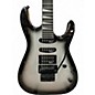 Used Jackson JS34Q Dinky Black and Silver Solid Body Electric Guitar