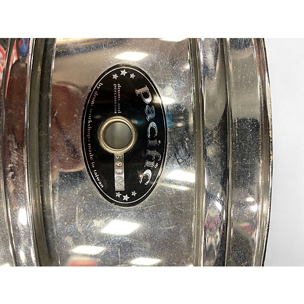 Used PDP by DW 4X13 Pacific Series Snare Chrome Drum