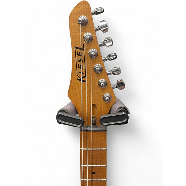 Used Kiesel Delos 6 Custom  Black Solid Body Electric Guitar