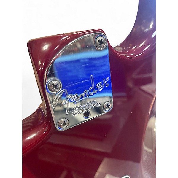 Used Fender American Select Stratocaster HSS Crimson Red  Solid Body Electric Guitar