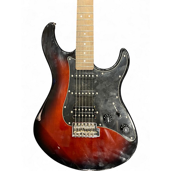Used Yamaha Pacifica 2 Color Sunburst Solid Body Electric Guitar