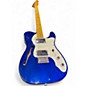 Used Squier Classic Vibe Telecaster Thinline Blue Hollow Body Electric Guitar thumbnail