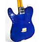 Used Squier Classic Vibe Telecaster Thinline Blue Hollow Body Electric Guitar