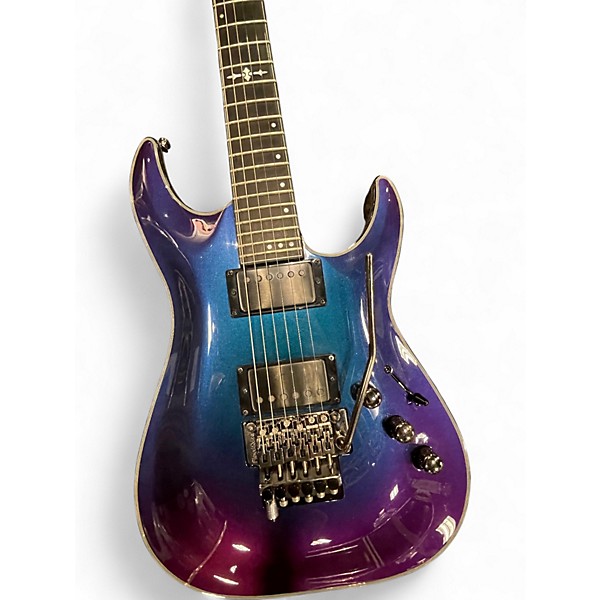 Used Schecter Guitar Research Hellraiser C1 Hybrid ULTRAVIOLET Solid Body Electric Guitar