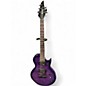 Used Jackson Monarkh JS22Q Transparent Purple Burst Solid Body Electric Guitar thumbnail