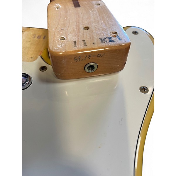 Vintage 1983 Squier MIJ Telecaster Butterscotch Blonde Solid Body Electric Guitar