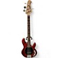 Used Sterling by Music Man Sub 4 Walnut Stain Electric Bass Guitar thumbnail