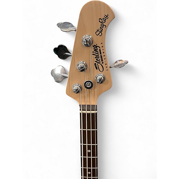 Used Sterling by Music Man Sub 4 Walnut Stain Electric Bass Guitar
