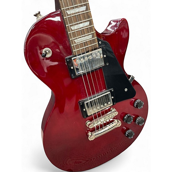 Used Epiphone Les Paul Studio Candy Apple Red Solid Body Electric Guitar