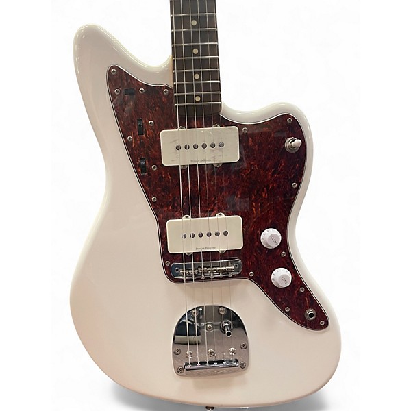 Used Squier Classic Vibe 60s Jazzmaster white Solid Body Electric Guitar