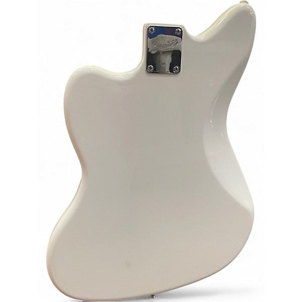 Used Squier Classic Vibe 60s Jazzmaster white Solid Body Electric Guitar