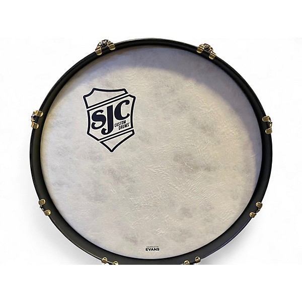 Used SJC Drums 4 Piece TOUR 4 PIECE MATTE BLACK Drum Kit