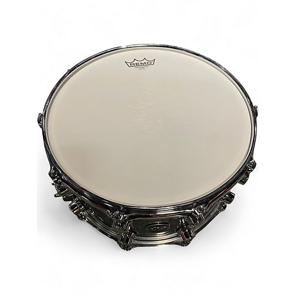 Used DW 14in DW Performance Series Steel Snare Drum silver Drum