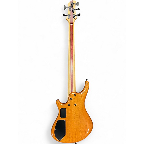 Used Roscoe SKB3005 Natural Electric Bass Guitar