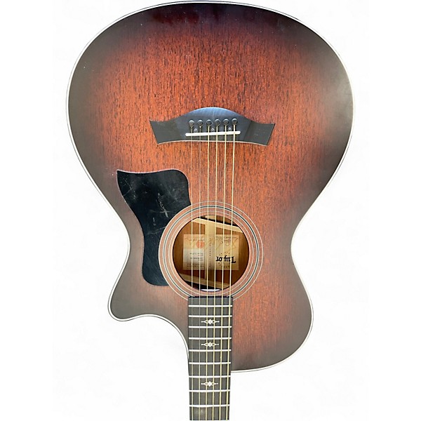 Used Taylor 322CE 12-Fret Shaded Edge Burst Acoustic Electric Guitar