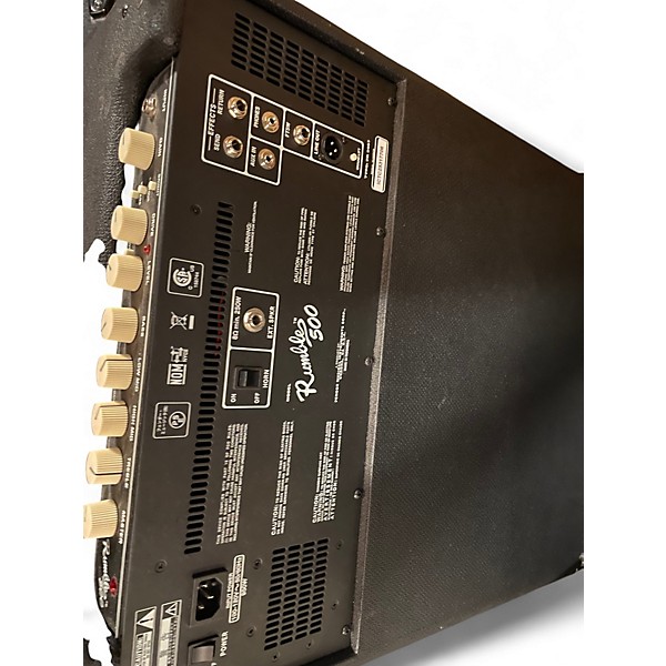 Used Fender RUMBLE 500 2X10 Bass Combo Amp