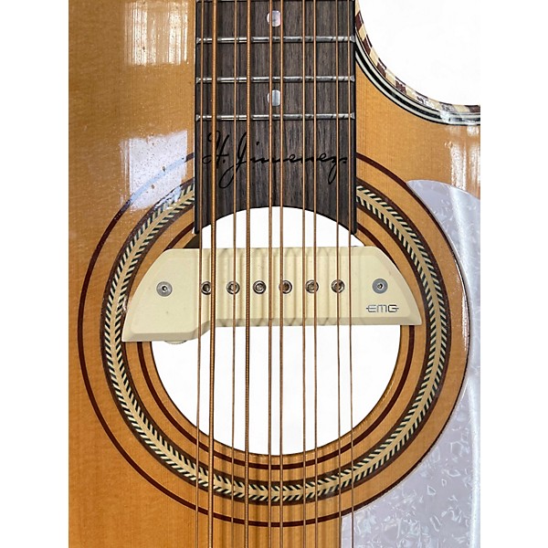 Used H. Jimenez LBQ2 El Musico Bajo Quinto Natural Acoustic Electric Guitar