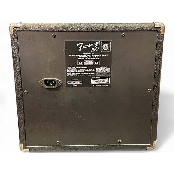 Used Fender Frontman 15G 15W Guitar Combo Amp