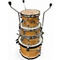 Used TAMA 4 Piece Club-JAM Satin Blonde Drum Kit thumbnail