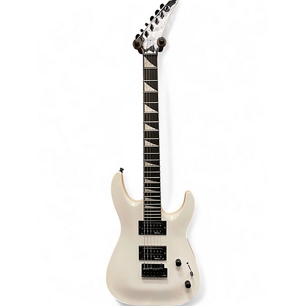 Used Jackson JS22 Dinky Snow White Solid Body Electric Guitar