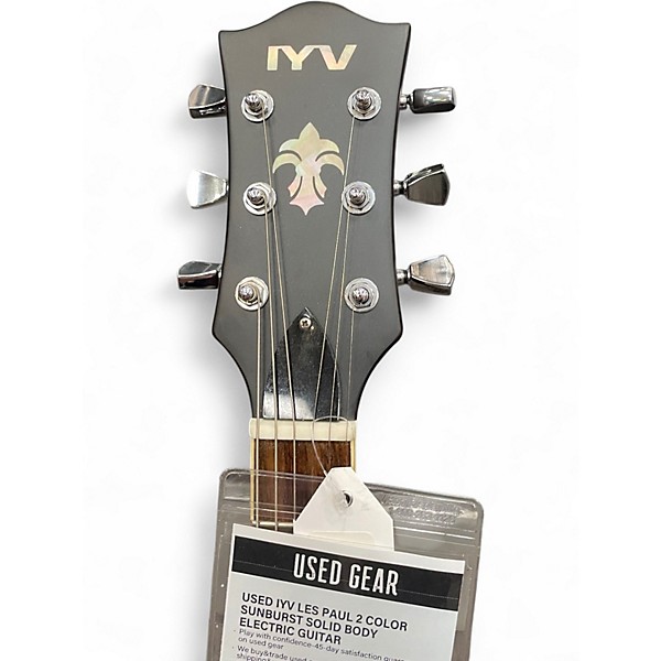 Used Iyv LES PAUL 2 Color Sunburst Solid Body Electric Guitar