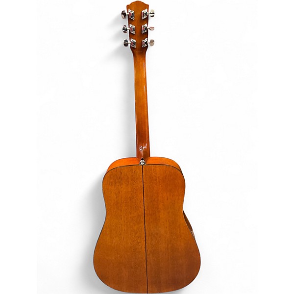 Used Fender DG10 Left Handed Natural Acoustic Guitar