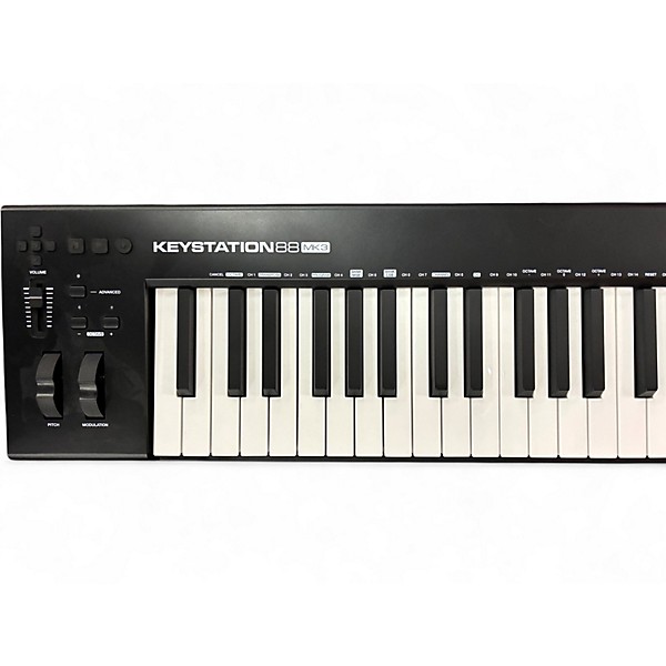 Used M-Audio Keystation 88 MK3 MIDI Controller