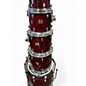 Used Yamaha 5 Piece Birch Custom Absolute Cherry Drum Kit thumbnail