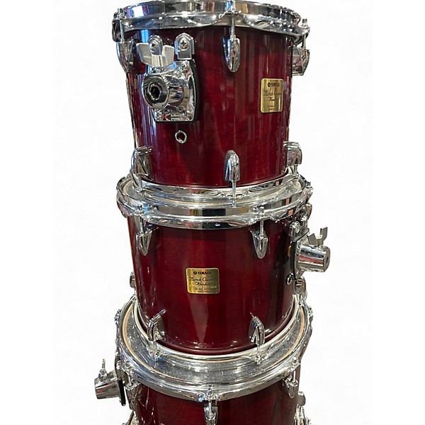 Used Yamaha 5 Piece Birch Custom Absolute Cherry Drum Kit