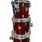 Used Yamaha 5 Piece Birch Custom Absolute Cherry Drum Kit