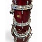 Used Yamaha 5 Piece Birch Custom Absolute Cherry Drum Kit