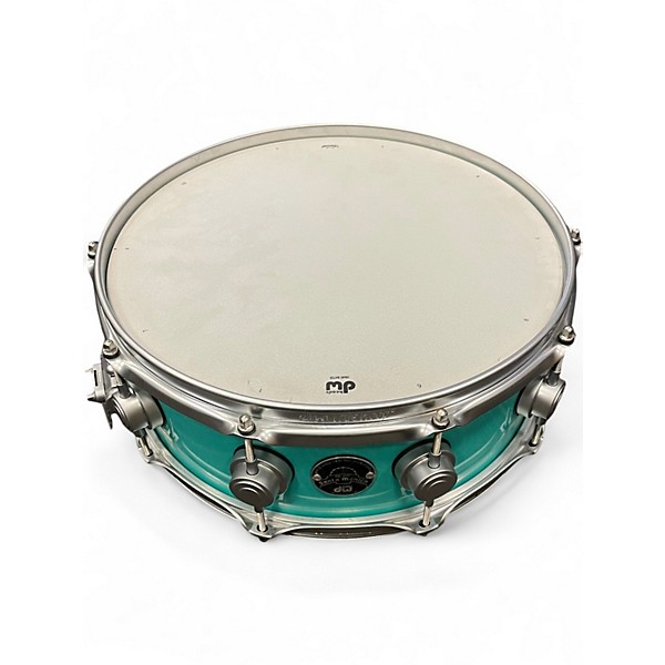 Used DW 14in collectors series santa monica Turquoise Drum