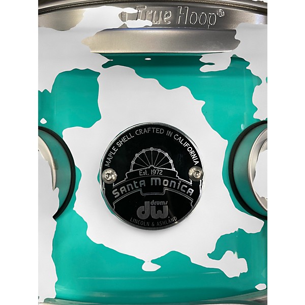 Used DW 14in collectors series santa monica Turquoise Drum