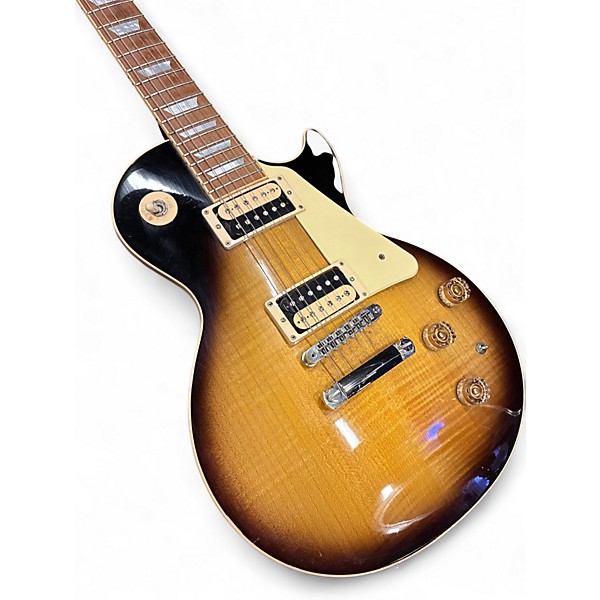 Used 2015 Gibson Les Paul Classic 2015 Vintage Sunburst Solid Body Electric Guitar