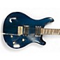 Used PRS Carlos Santana Signature SE Transparent Blue Solid Body Electric Guitar