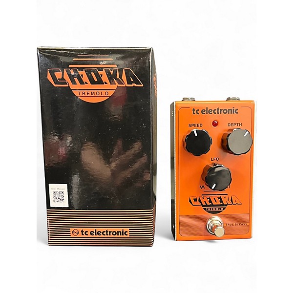 Used TC Electronic Choka Tremolo Effect Pedal