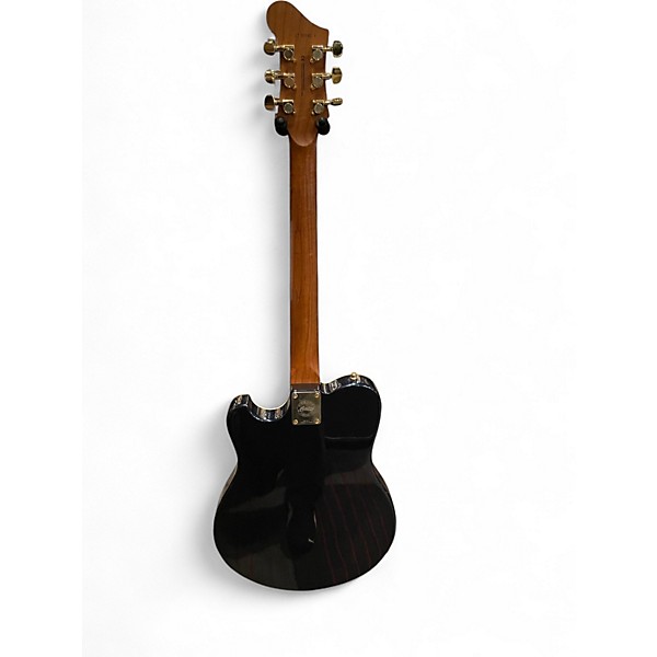 Used Baum Leaper Tone Blue Hollow Body Electric Guitar