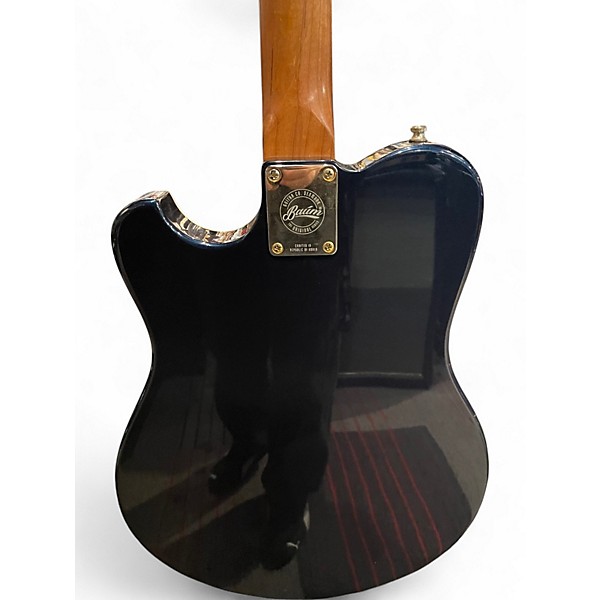 Used Baum Leaper Tone Blue Hollow Body Electric Guitar