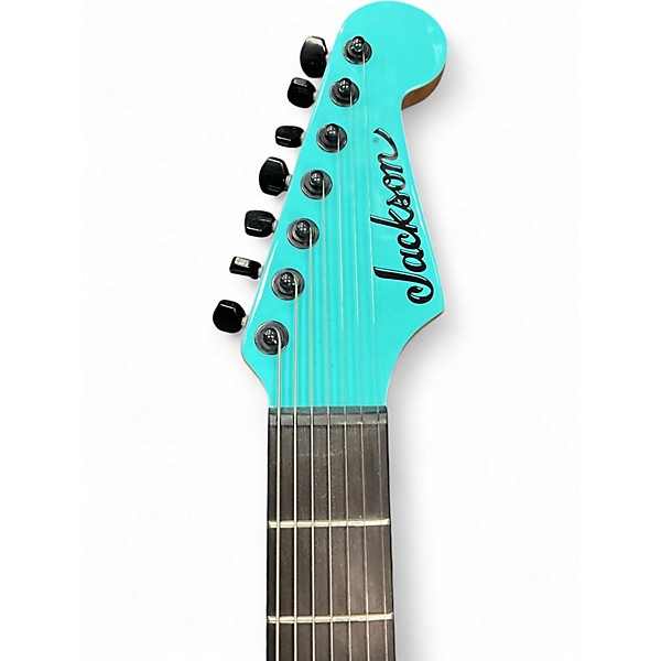 Used Jackson Josh SMith SL7 Blue Solid Body Electric Guitar