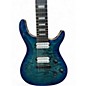 Used Carvin CT7 Blue Solid Body Electric Guitar
