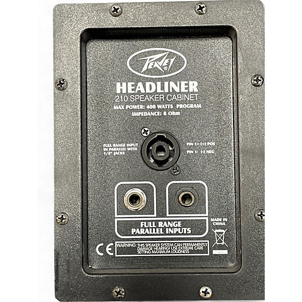 Used Peavey Headliner 2x10 Bass Cabinet