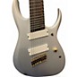 Used Ibanez RGDMS8 CLASSIC SILVER MATTE Solid Body Electric Guitar