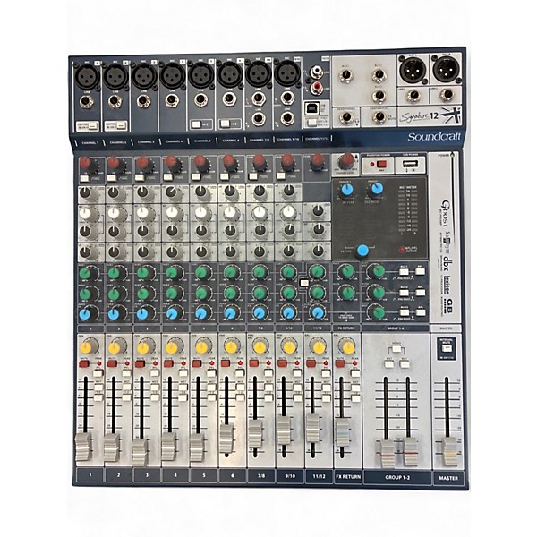 Used Soundcraft SIGNATURE 12 Powered Mixer
