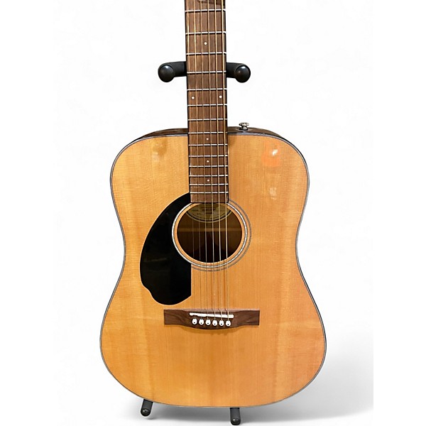 Used Fender CD 60S LH Natural Acoustic Guitar