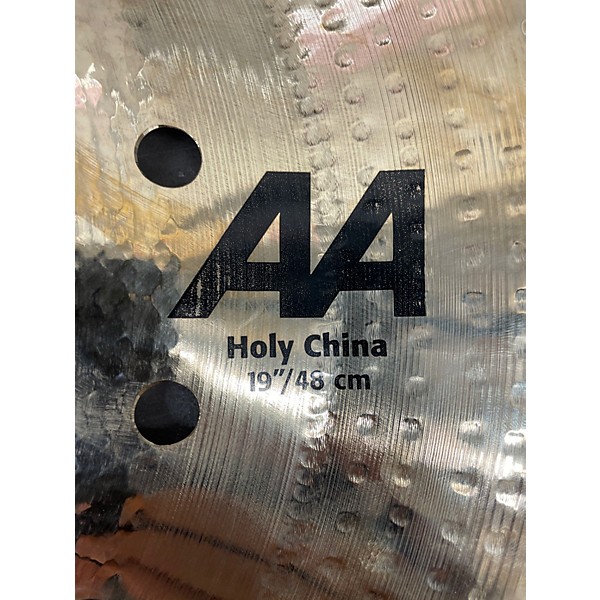 Used SABIAN 19in AA HOLY CHINA  Cymbal