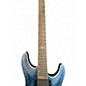 Used Schecter Guitar Research C1 Platinum Blue Solid Body Electric Guitar