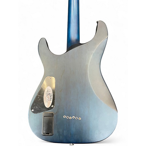Used Schecter Guitar Research C1 Platinum Blue Solid Body Electric Guitar