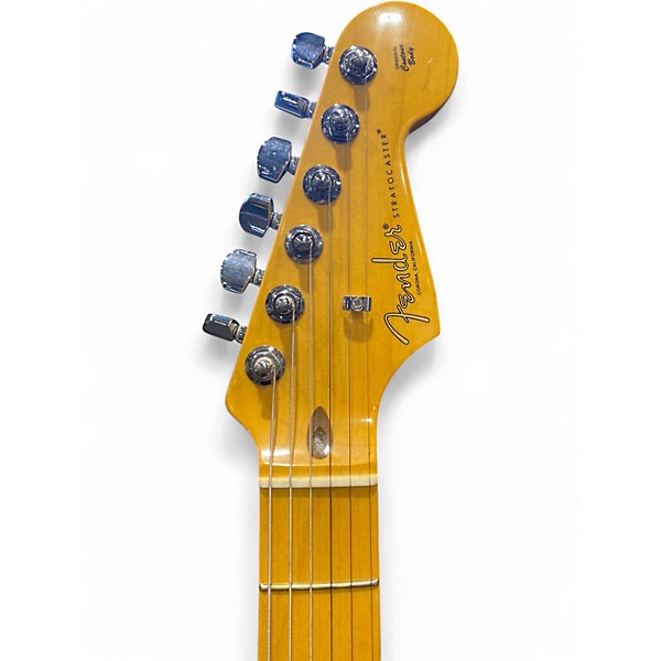 Used 2025 Fender American Professional II Stratocaster Black Solid Body Electric Guitar