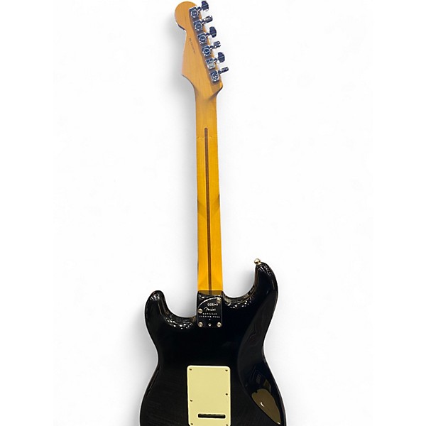 Used 2025 Fender American Professional II Stratocaster Black Solid Body Electric Guitar